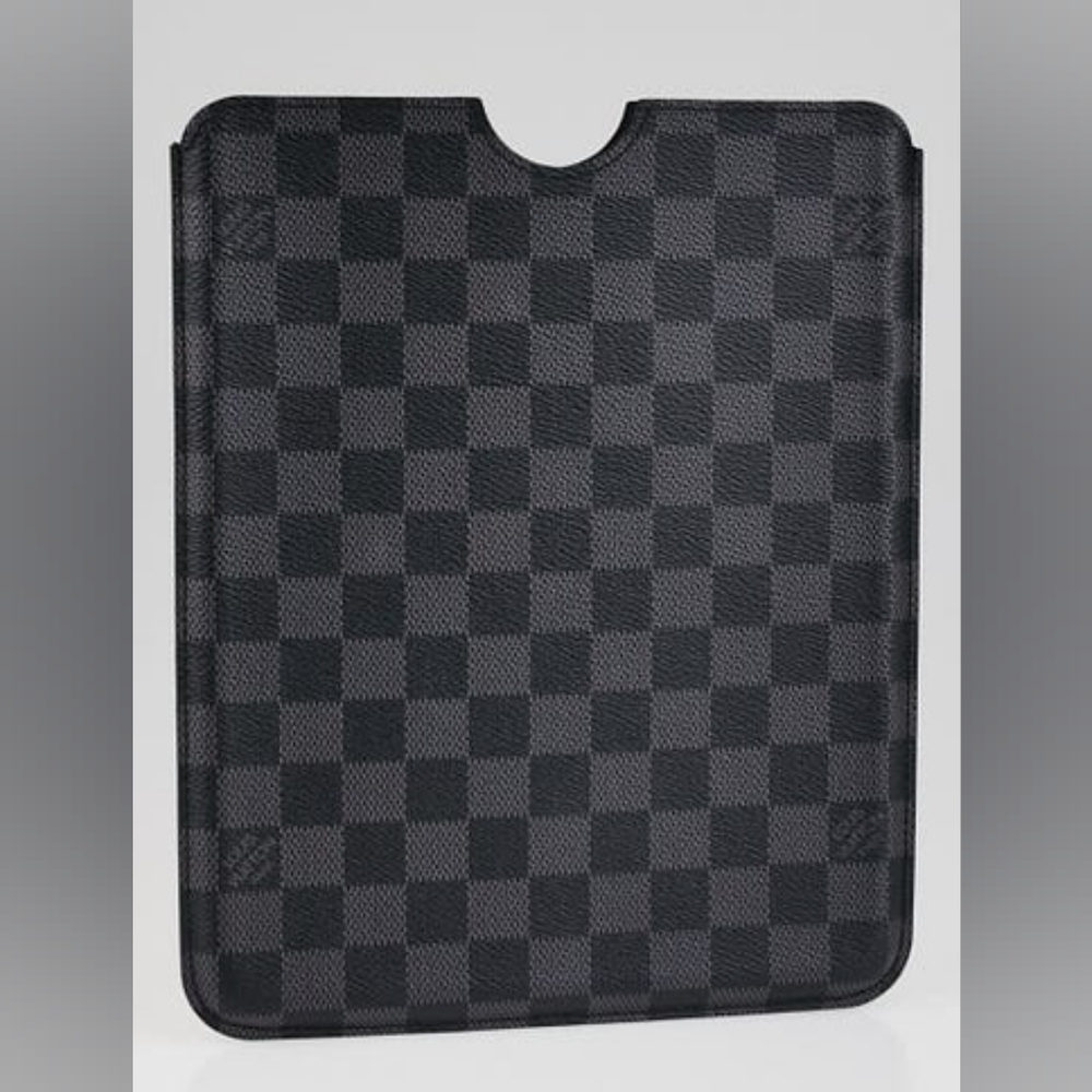 Louis Vuitton Graphite Canvas IPad Hardcase Cover
